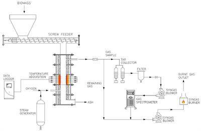 Experimental Gasification of Coffee Husk Using Pure Oxygen-Steam Blends